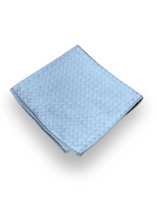 Microfiber Waffle Weave Glass Towel Top