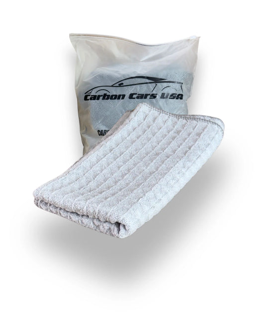 Microfiber Waffle Weave Glass Towel